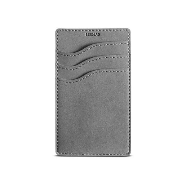 0.15" x 4.3" x 2.55" polyurethane cellphone wallet with RFID protection... from ASI 79530 Prime Line