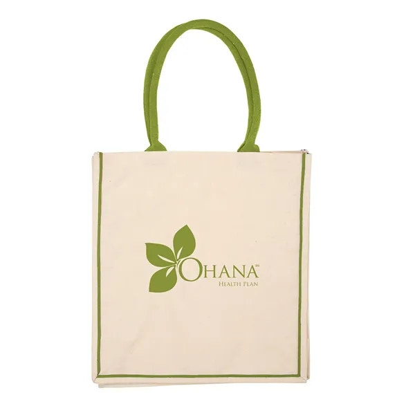 10 oz. cotton canvas tote features contrast piping and 22" long... from ASI 79530 Prime Line