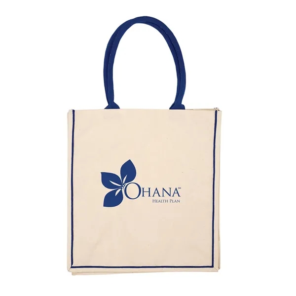10 oz. cotton canvas tote features contrast piping and 22" long... from ASI 79530 Prime Line