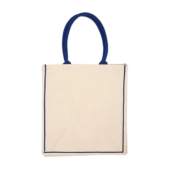 10 oz. cotton canvas tote features contrast piping and 22" long... from ASI 79530 Prime Line