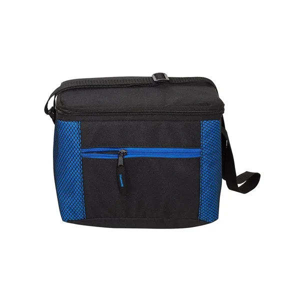 Insulated lunch bag with zipper closure, front zipper pocket and adjustable... from ASI 79530 Prime Line