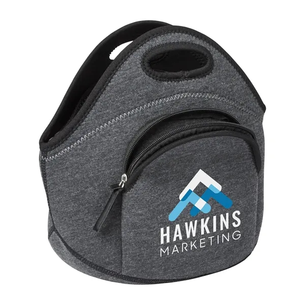 12.75" x 11" x 6" neoprene lunch tote with integrated handle... from ASI 79530 Prime Line