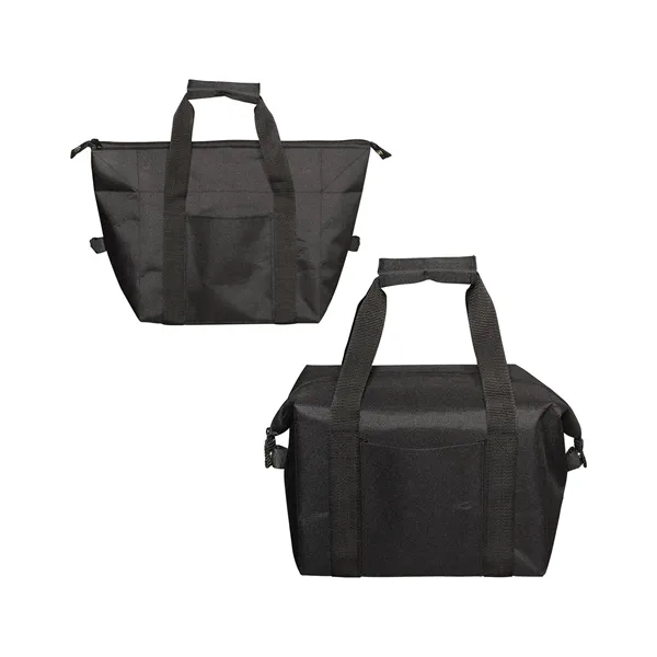 12" x 8.5" x 7" 600 Denier polyester and PVC collapsible... from ASI 79530 Prime Line