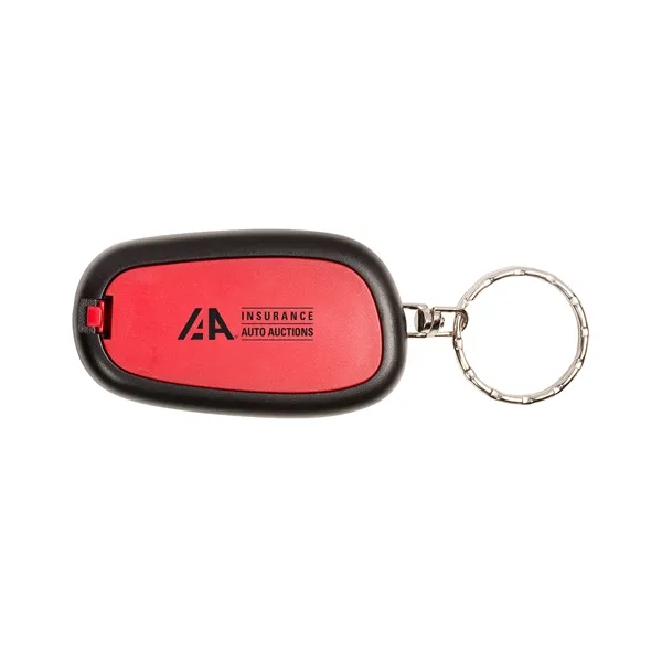 Plastic key light with white COB bulb, metal split ring and... from ASI 79530 Prime Line