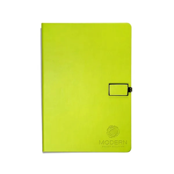 Leeman Tuscany Journal With Magnetic Badge Closure... from ASI 79530 Prime Line