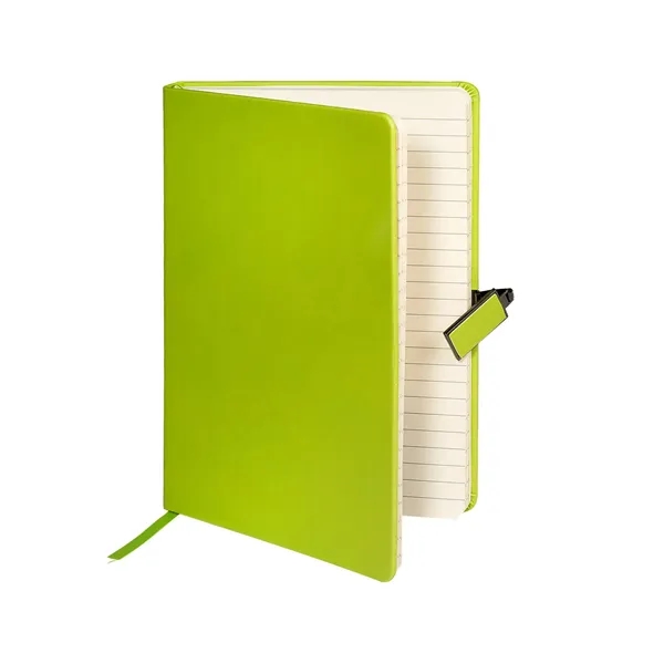 Leeman Tuscany Journal With Magnetic Badge Closure... from ASI 79530 Prime Line