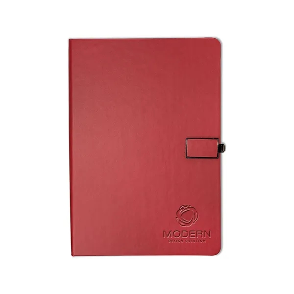 Leeman Tuscany Journal With Magnetic Badge Closure... from ASI 79530 Prime Line