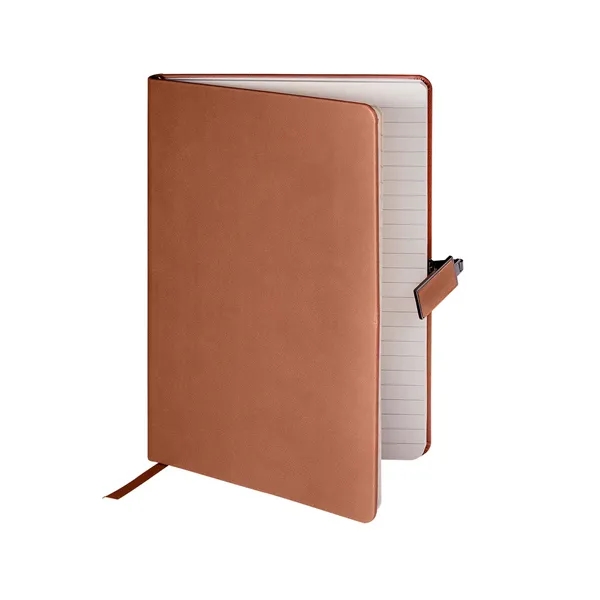 Leeman Tuscany Journal With Magnetic Badge Closure... from ASI 79530 Prime Line
