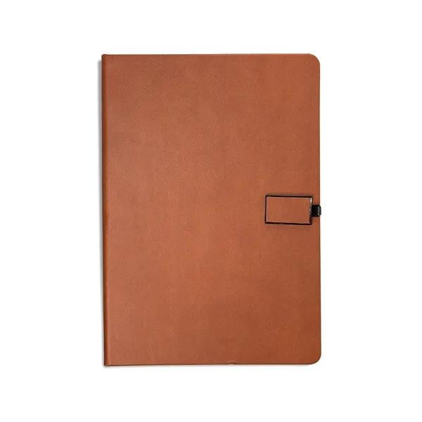 Leeman Tuscany Journal With Magnetic Badge Closure... from ASI 79530 Prime Line