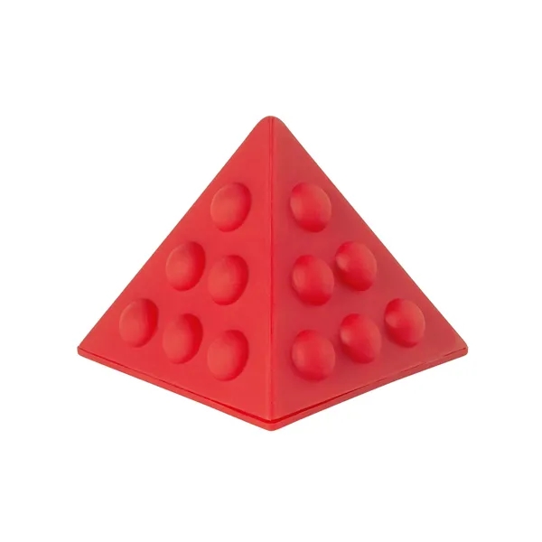 Push Pop Bubble Pyramid Shape Fidget Sensory Toy... from ASI 79530 Prime Line
