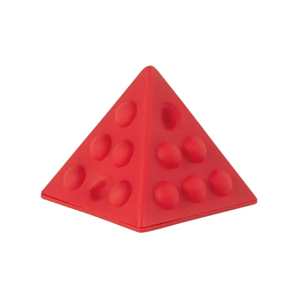 Push Pop Bubble Pyramid Shape Fidget Sensory Toy... from ASI 79530 Prime Line