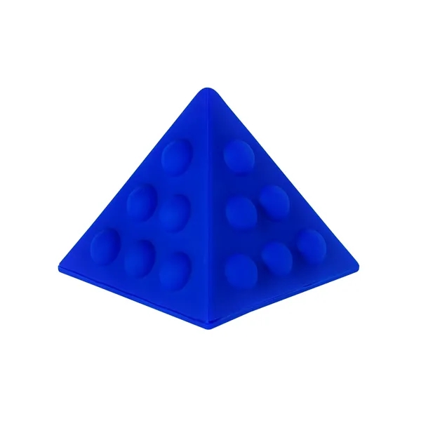 Push Pop Bubble Pyramid Shape Fidget Sensory Toy... from ASI 79530 Prime Line