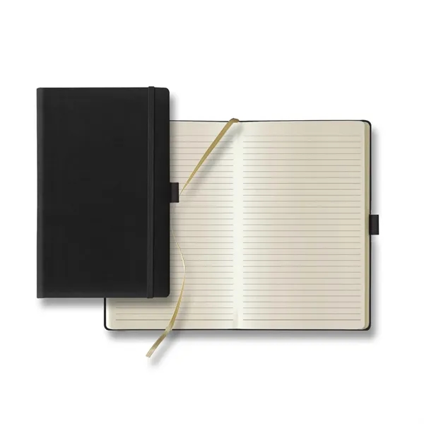 224 page journal with PU cover, gold ribbon place marker, pen... from ASI 68507 The Magnet Group / Castelli