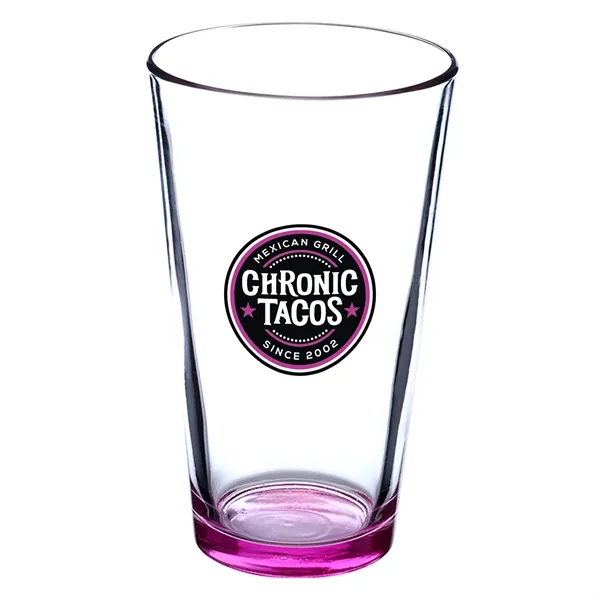 16 oz. clear pint glass.... from ASI 68507 The Magnet Group / Benchmark Crystal & Clocks
