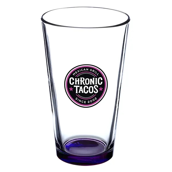 16 oz. clear pint glass.... from ASI 68507 The Magnet Group / Benchmark Crystal & Clocks