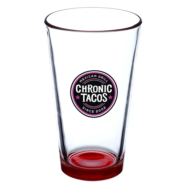 16 oz. clear pint glass.... from ASI 68507 The Magnet Group / Benchmark Crystal & Clocks