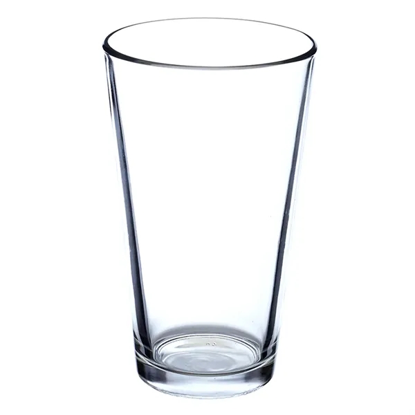 16 oz. clear pint glass.... from ASI 68507 The Magnet Group / Benchmark Crystal & Clocks