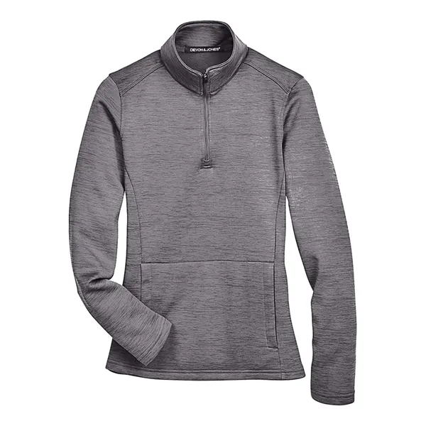 DJ Classic Women's Newbury Melange Fleece Quarter-Zip Pul...... from ASI 84358 S&S Activewear
