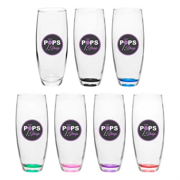 9 oz. stemless champagne flute glass.... from ASI 68507 The Magnet Group / Benchmark Crystal & Clocks