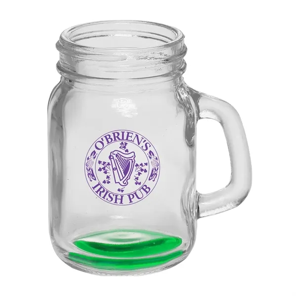 4.5 oz. clear mini mason jar glass.... from ASI 68507 The Magnet Group / Benchmark Crystal & Clocks