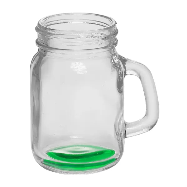 4.5 oz. clear mini mason jar glass.... from ASI 68507 The Magnet Group / Benchmark Crystal & Clocks