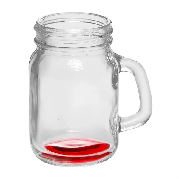 4.5 oz. clear mini mason jar glass.... from ASI 68507 The Magnet Group / Benchmark Crystal & Clocks
