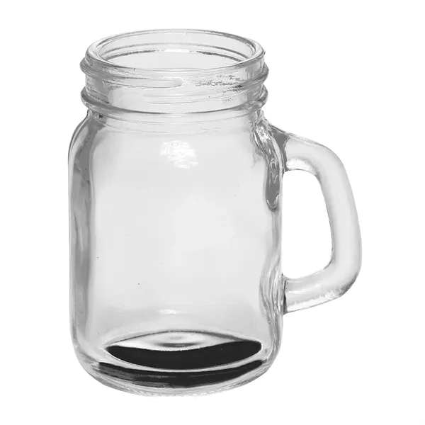 4.5 oz. clear mini mason jar glass.... from ASI 68507 The Magnet Group / Benchmark Crystal & Clocks