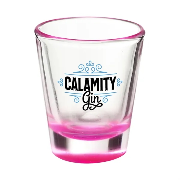 1.75 oz. customized shot glass.... from ASI 68507 The Magnet Group / Benchmark Crystal & Clocks