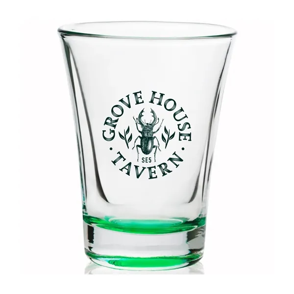 2 oz. clear shot glass.... from ASI 68507 The Magnet Group / Benchmark Crystal & Clocks