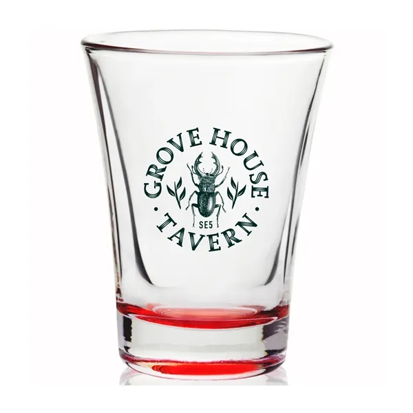 2 oz. clear shot glass.... from ASI 68507 The Magnet Group / Benchmark Crystal & Clocks