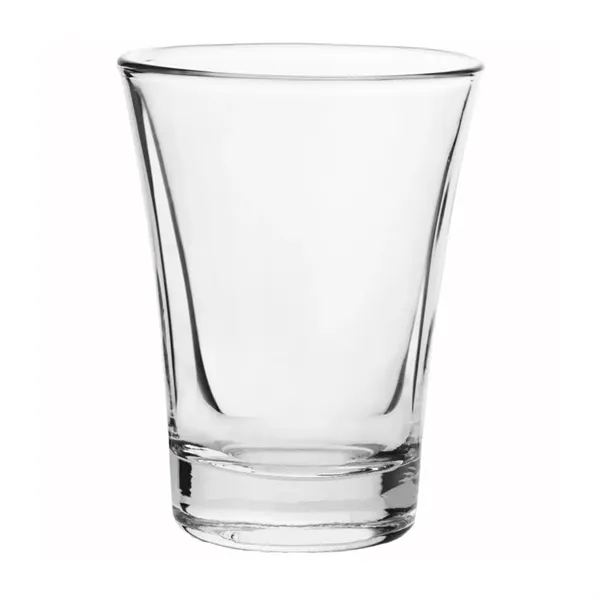 2 oz. clear shot glass.... from ASI 68507 The Magnet Group / Benchmark Crystal & Clocks