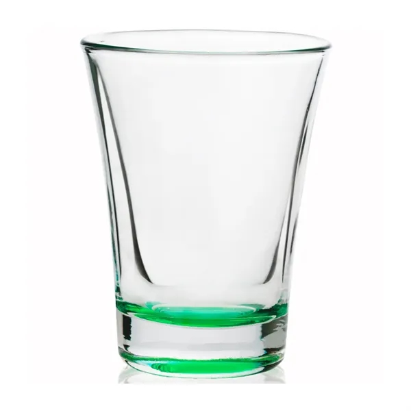 2 oz. clear shot glass.... from ASI 68507 The Magnet Group / Benchmark Crystal & Clocks