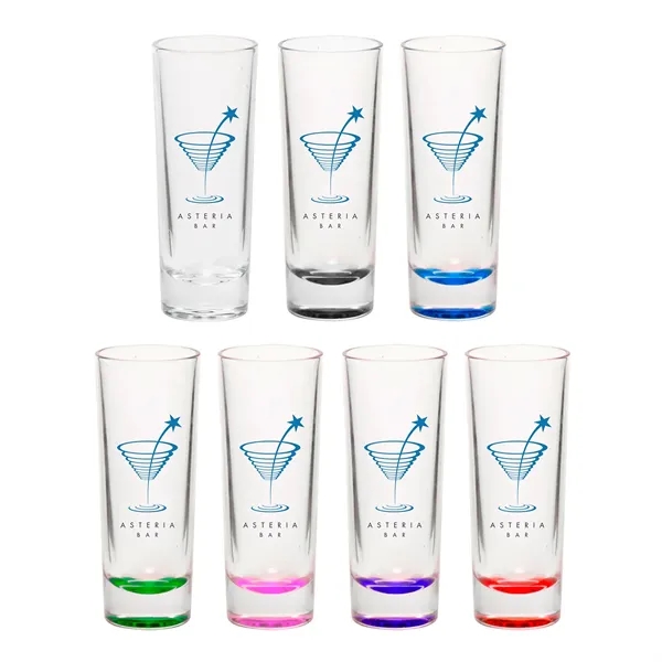 2 oz. clear cordial shot glass.... from ASI 68507 The Magnet Group / Benchmark Crystal & Clocks