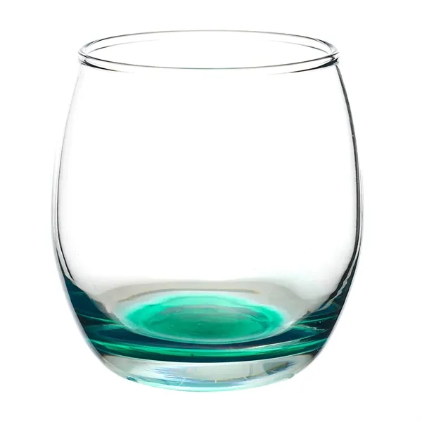 11.5 oz. stemless wine glass with a round complexion and ridged... from ASI 68507 The Magnet Group / Benchmark Crystal & Clocks