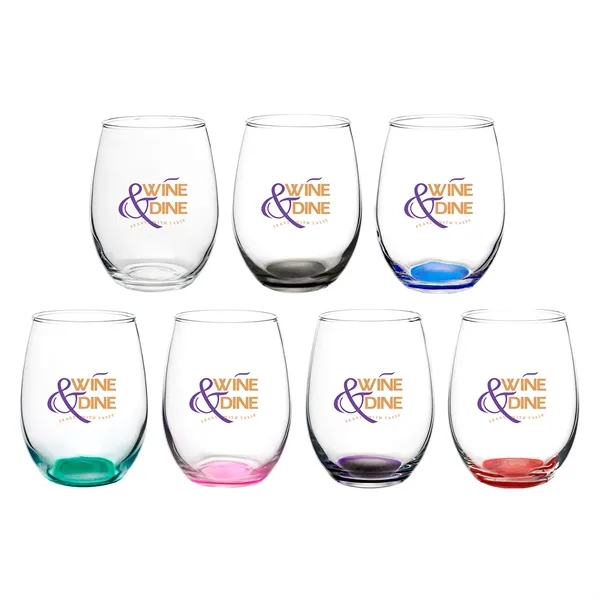 15 oz. stemless wine glass.... from ASI 68507 The Magnet Group / Benchmark Crystal & Clocks