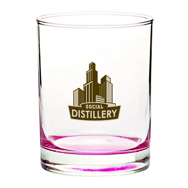13.5 oz cylindrical whiskey glass with heavy base and smooth rim.... from ASI 68507 The Magnet Group / Benchmark Crystal & Clocks