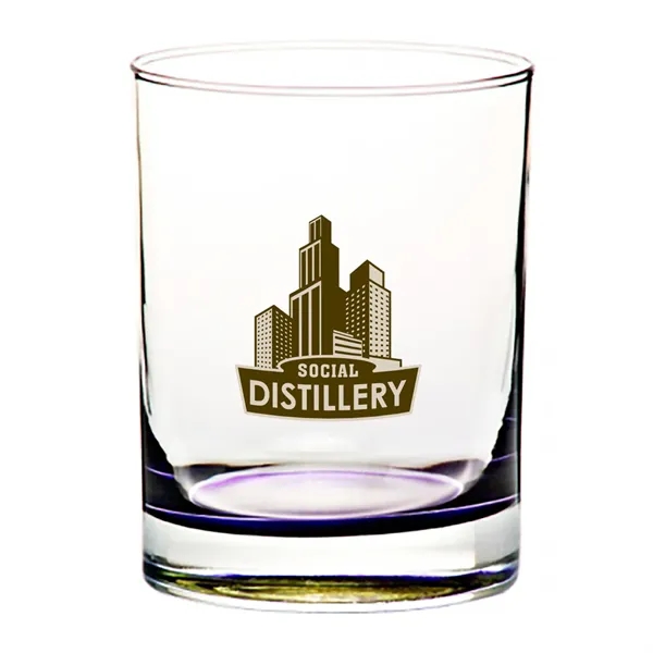 13.5 oz cylindrical whiskey glass with heavy base and smooth rim.... from ASI 68507 The Magnet Group / Benchmark Crystal & Clocks