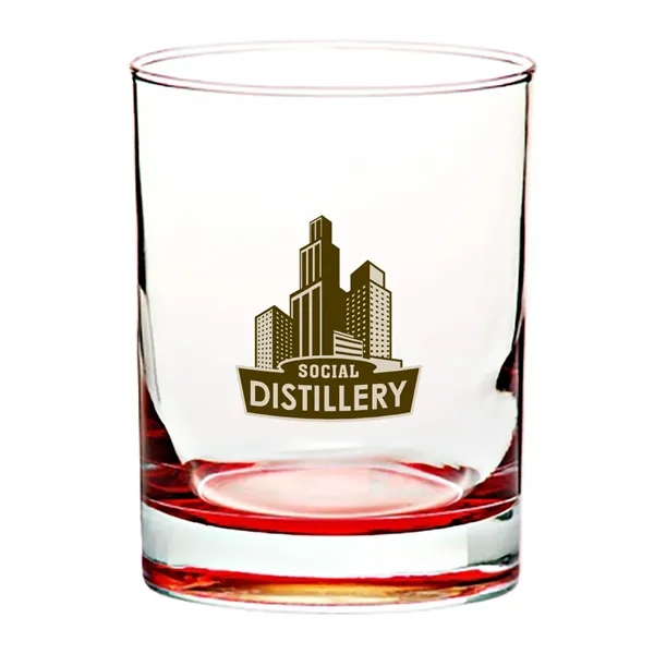 13.5 oz cylindrical whiskey glass with heavy base and smooth rim.... from ASI 68507 The Magnet Group / Benchmark Crystal & Clocks