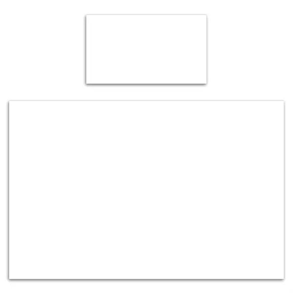 Economy laminated postcard with sealed business card magnet.... from ASI 68507 The Magnet Group / Magnet LLC™