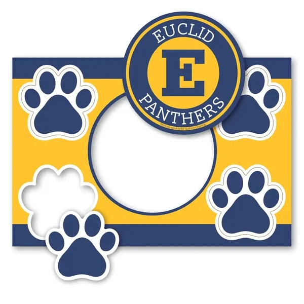 2 in1 Circle Car Magnet with 4 Paw Prints.... from ASI 68507 The Magnet Group / Magnet LLC™