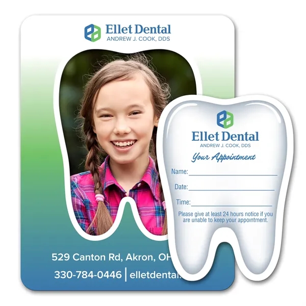 Punch out magnet featuring four color process customization.... from ASI 68507 The Magnet Group / Magnet LLC™