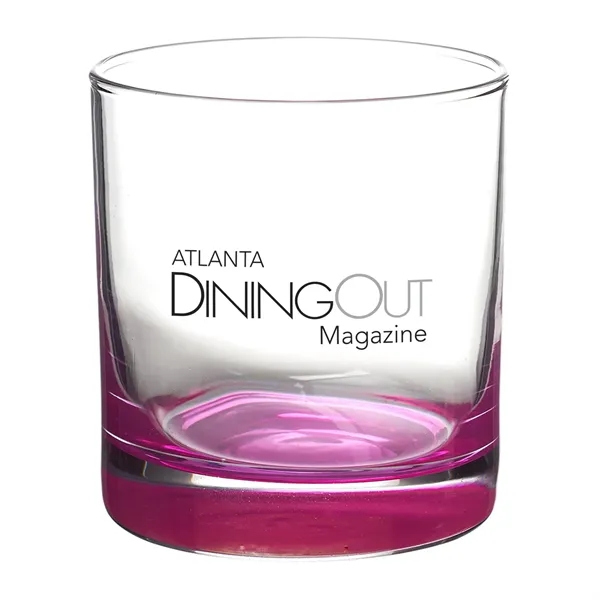 10.5 oz. whiskey glass with customization.... from ASI 68507 The Magnet Group / Benchmark Crystal & Clocks