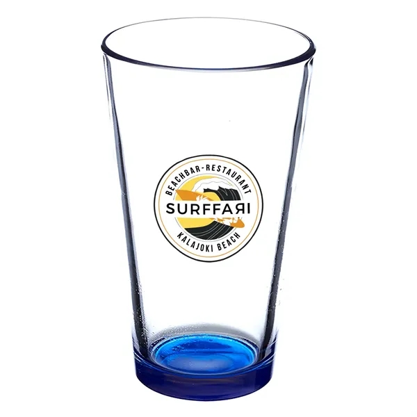 16 oz. clear pint glass.... from ASI 68507 The Magnet Group / Benchmark Crystal & Clocks