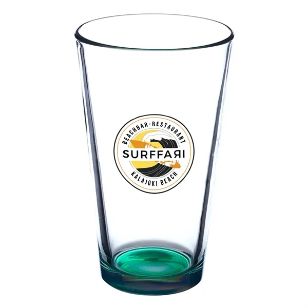 16 oz. clear pint glass.... from ASI 68507 The Magnet Group / Benchmark Crystal & Clocks