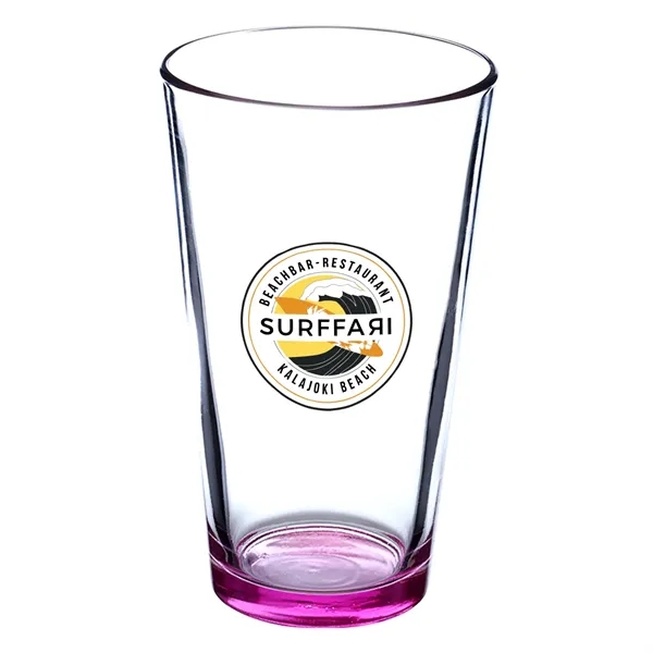 16 oz. clear pint glass.... from ASI 68507 The Magnet Group / Benchmark Crystal & Clocks