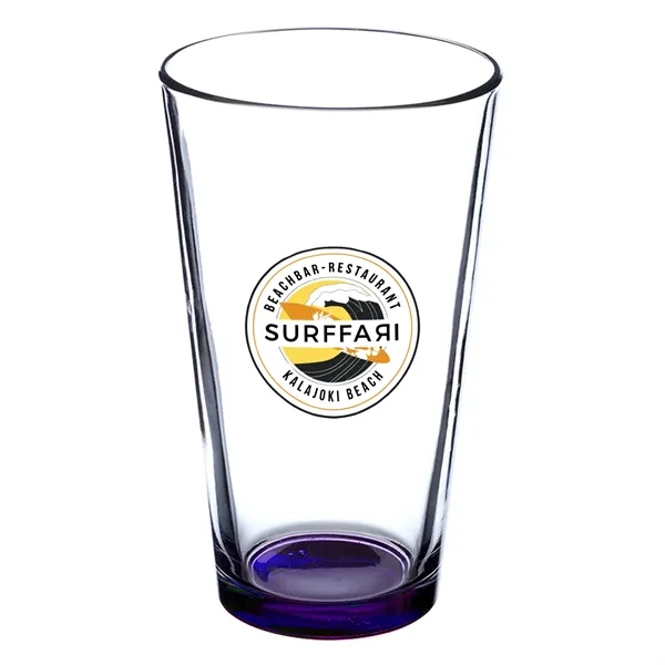 16 oz. clear pint glass.... from ASI 68507 The Magnet Group / Benchmark Crystal & Clocks