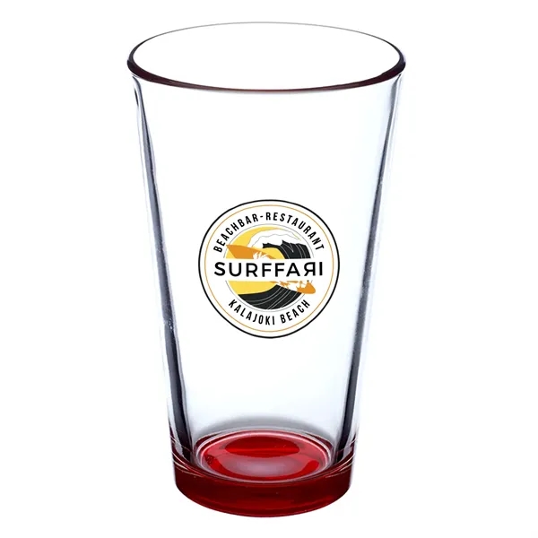16 oz. clear pint glass.... from ASI 68507 The Magnet Group / Benchmark Crystal & Clocks
