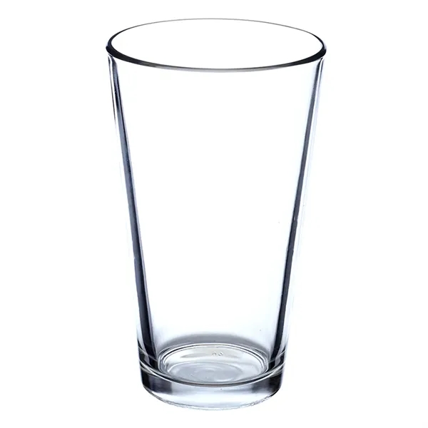 16 oz. clear pint glass.... from ASI 68507 The Magnet Group / Benchmark Crystal & Clocks