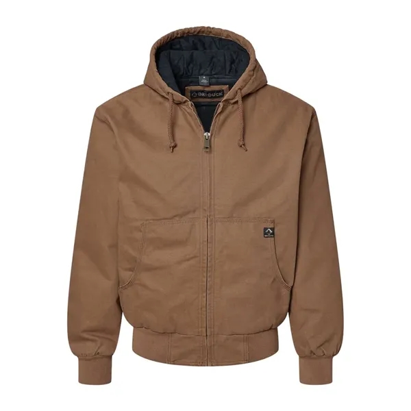 Cloth jacket with polyfill lining and hood... from ASI 84358 S&S Activewear