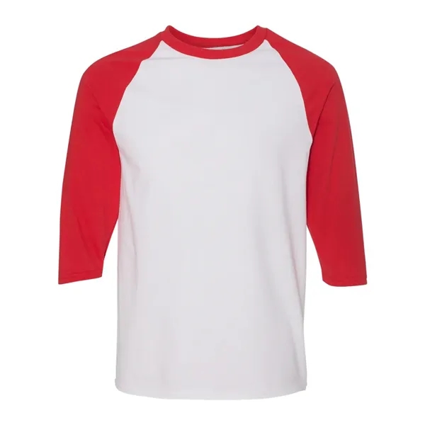 Gildan® Heavy Cotton™ Three Quarter Raglan Sleeve T-Shirt.... from ASI 84358 S&S Activewear
